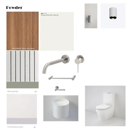 Powder Interior Design Mood Board by nylonbubble on Style Sourcebook