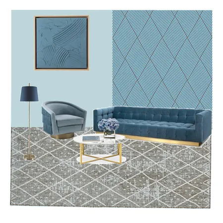 Blue interior design Interior Design Mood Board by Vik_F on Style Sourcebook