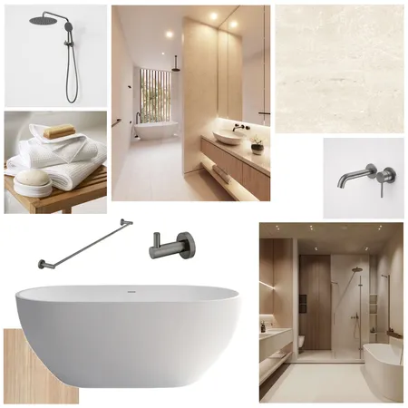 IDO 2: Bathroom Design-Activity 3 Interior Design Mood Board by Jennifer Kapur on Style Sourcebook