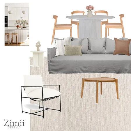 Living Space Interior Design Mood Board by Zimii Studio on Style Sourcebook