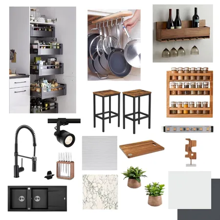 kitchen area Interior Design Mood Board by Tatiana Costa on Style Sourcebook