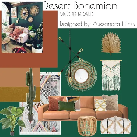 Bohemian Desert Interior Design Mood Board by lexyb07 on Style Sourcebook
