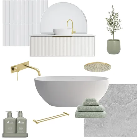 Bathroom1 Interior Design Mood Board by rhial on Style Sourcebook