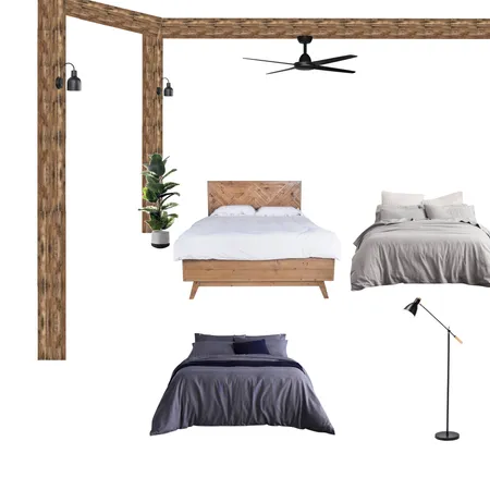 industrial bedroom Interior Design Mood Board by krystenrock on Style Sourcebook