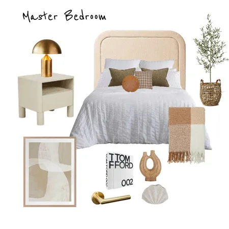Master bedroom Interior Design Mood Board by Sylk & Stone on Style Sourcebook