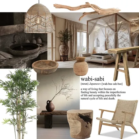 WABI-SABI Interior Design Mood Board by Kayla Jordan Bailey on Style Sourcebook