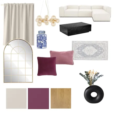 Living Room Interior Design Mood Board by VKD on Style Sourcebook