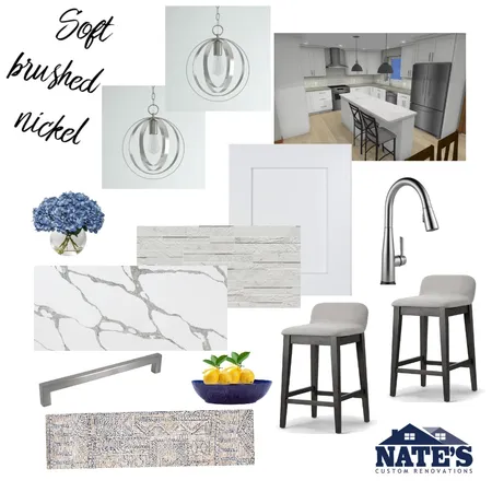 soft brushed nickel Interior Design Mood Board by lincolnrenovations on Style Sourcebook