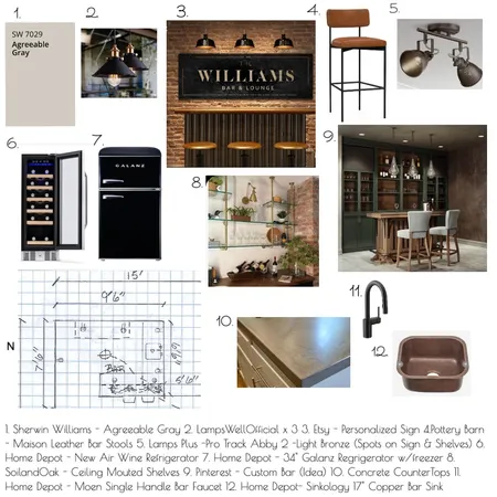 Wet Bar Addition Interior Design Mood Board by Tammieaw721 on Style Sourcebook