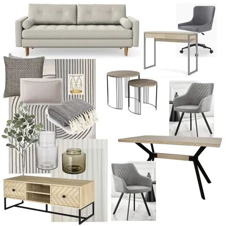 250 2 bed Interior Design Mood Board by Lovenana