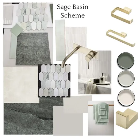 Sage Basin Scheme Interior Design Mood Board by JJID Interiors on Style Sourcebook