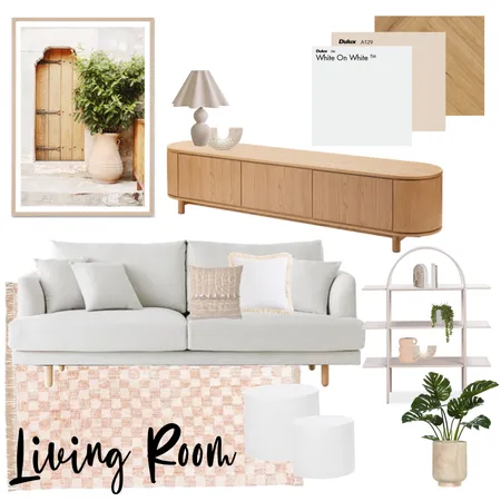 Villa Del Sol Living Room Interior Design Mood Board by Pretty On The Inside on Style Sourcebook