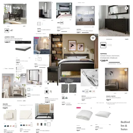 Bedford Inn & Suites Interior Design Mood Board by Woodlyn Walls on Style Sourcebook