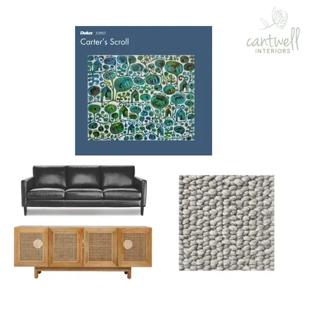 Modern Farmhouse Lounge Interior Design Mood Board by Cantwell Interiors on Style Sourcebook