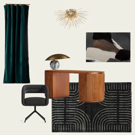 Art Deco Office Interior Design Mood Board by Style Fixation Interiors on Style Sourcebook