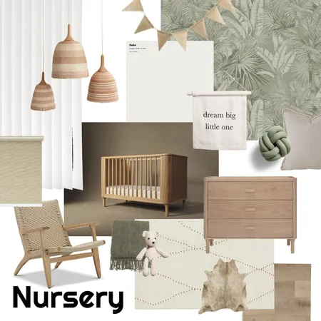 Nursery Interior Design Mood Board by BlueMileDesigns on Style Sourcebook