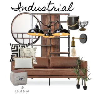 Industrial Bloom Interior Design Interior Design Mood Board by Luandri0425 on Style Sourcebook