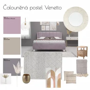 Manželská postel Venetto Interior Design Mood Board by veronika.mozna on Style Sourcebook