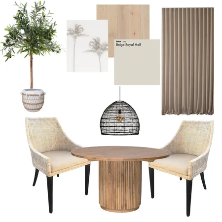 Palm wallpaper 2 Interior Design Mood Board by Cemre on Style Sourcebook