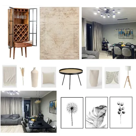 Raluca Livingroom Interior Design Mood Board by Designful.ro on Style Sourcebook