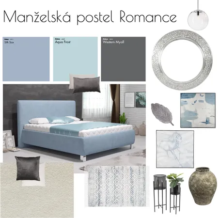 Manželská postel Romance Interior Design Mood Board by veronika.mozna on Style Sourcebook