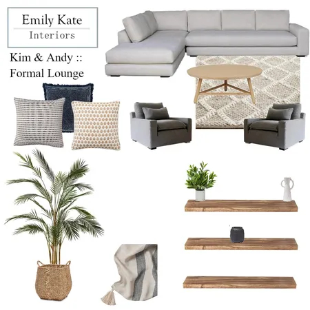 Kim & Andy Formal Lounge Interior Design Mood Board by EmilyKateInteriors on Style Sourcebook