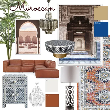 Moroccan Interior Design Mood Board by Bessie on Style Sourcebook