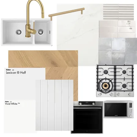 Coastal Kitchen Interior Design Mood Board by MonJ on Style Sourcebook