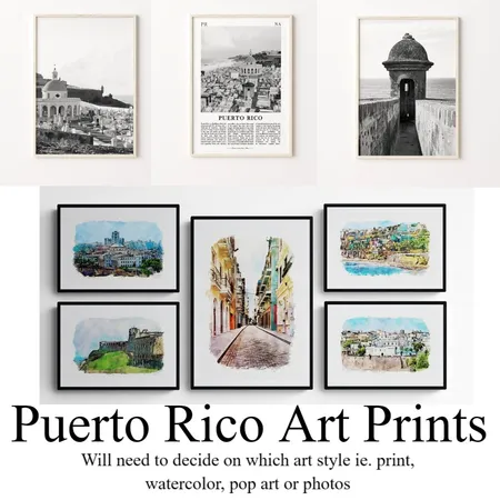 Puerto Rico Print Interior Design Mood Board by JessJames1 on Style Sourcebook