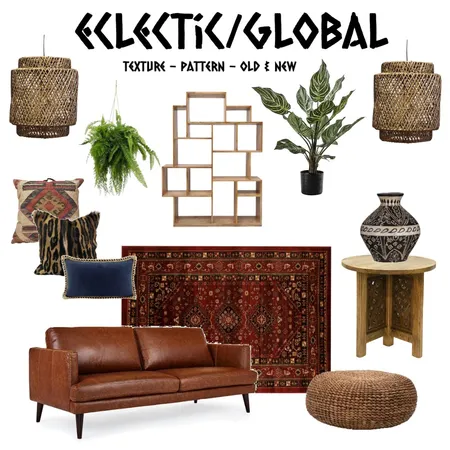 Eclectic/Global mood board Interior Design Mood Board by CarolineB83 on Style Sourcebook