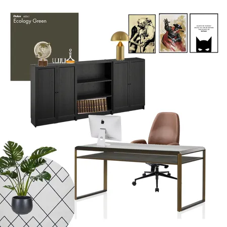 Scott's Study Interior Design Mood Board by EmmaGale on Style Sourcebook
