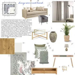 #Living room Sample Mood Board Interior Design Mood Board by Sunilidi on Style Sourcebook