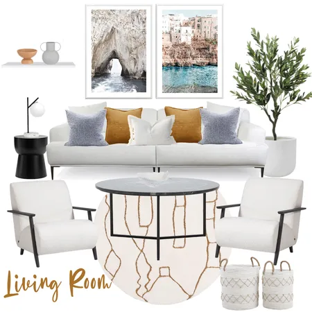 LIVING ROOM HOME STAGING Interior Design Mood Board by Mood Indigo Styling on Style Sourcebook