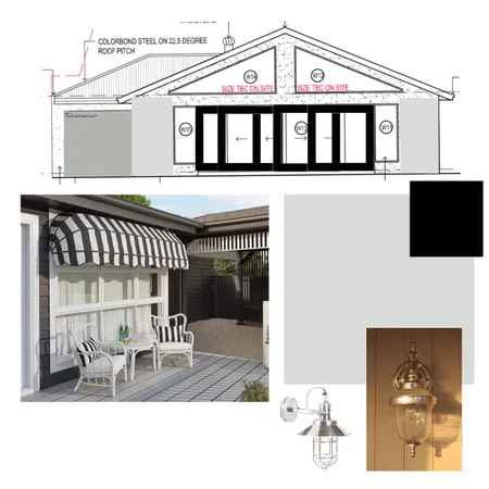 Rear Exterior Interior Design Mood Board by thekararesidence on Style Sourcebook