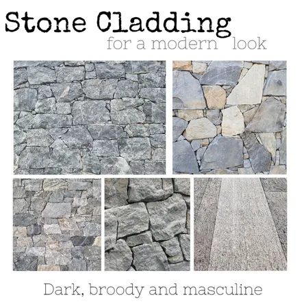 Stone Cladding for a modern look Interior Design Mood Board by HAUS COLLECTIVE on Style Sourcebook