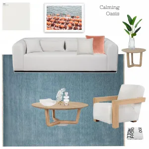 CALMING OASIS Interior Design Mood Board by Tallira | The Rug Collection on Style Sourcebook