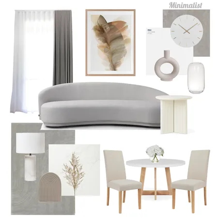 Minimalist Interior Design Mood Board by Mialouisarose on Style Sourcebook