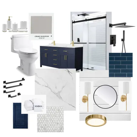Module 10 Bathroom remodel Interior Design Mood Board by LisaUS on Style Sourcebook