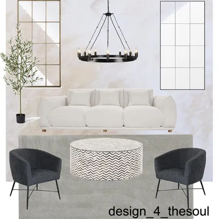 Elegant Living Room Interior Design Mood Board by design_4_thesoul on Style Sourcebook