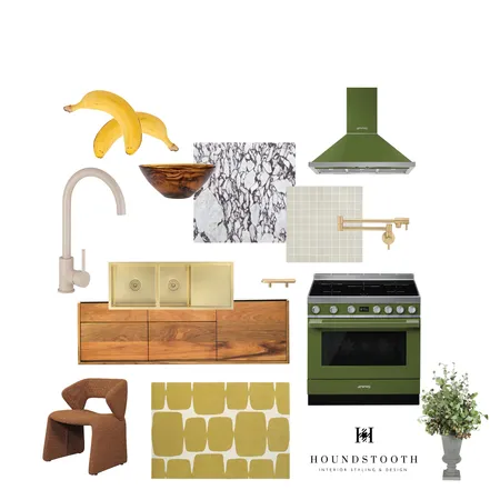 Kitchen MCM Interior Design Mood Board by Holly Interiors on Style Sourcebook