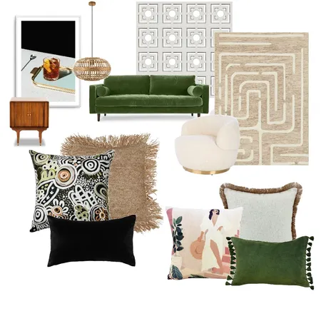 Mid Century Whisky Interior Design Mood Board by bellecatbee on Style Sourcebook