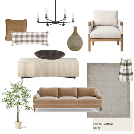 Sharons Living room Interior Design Mood Board by Stone and Oak on Style Sourcebook