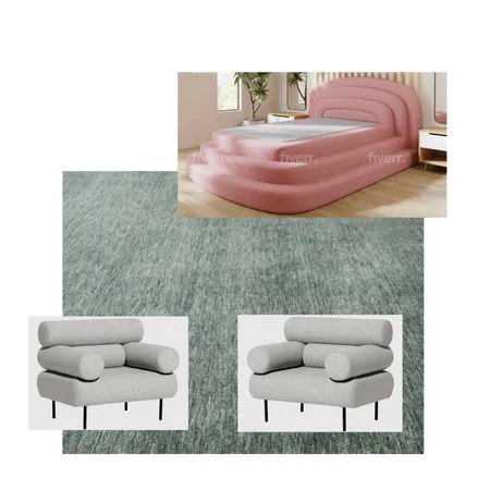 Palm Springs Master Bed Interior Design Mood Board by SundayInteriorsStudio on Style Sourcebook