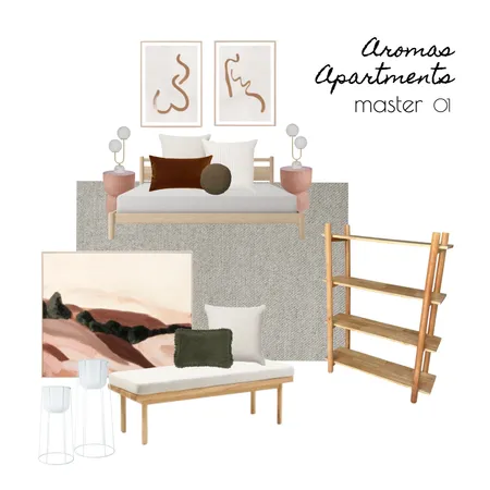 Aromas Apartments - Master 01 Interior Design Mood Board by lydiamaskiell on Style Sourcebook