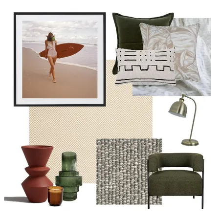 Display Guest Bedroom Interior Design Mood Board by bellecatbee on Style Sourcebook