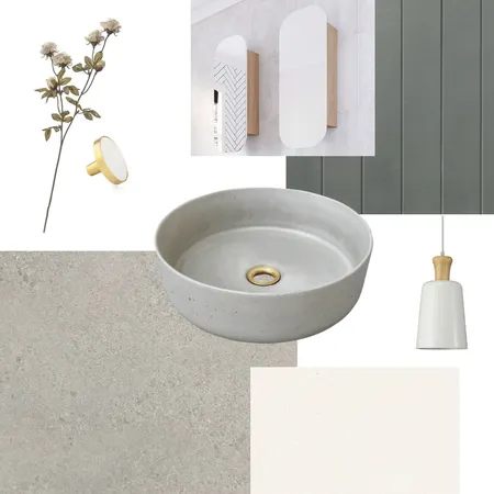 grounding bathroom Interior Design Mood Board by Moodi Interiors on Style Sourcebook