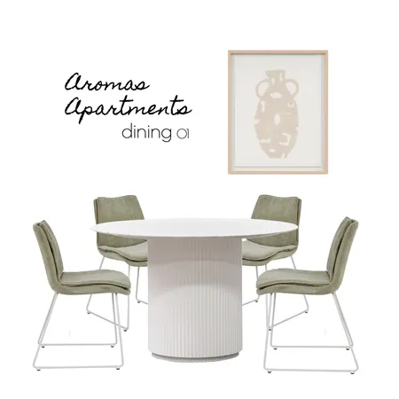 aromas apartments - dining 01 Interior Design Mood Board by lydiamaskiell on Style Sourcebook