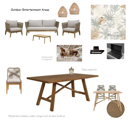 Outdoor Entertainment No 2 Interior Design Mood Board by blackmortar on Style Sourcebook