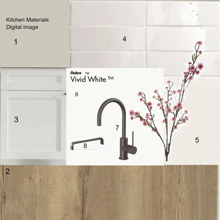 Kitchen Materials Interior Design Mood Board by Sylvia Dallyn on Style Sourcebook