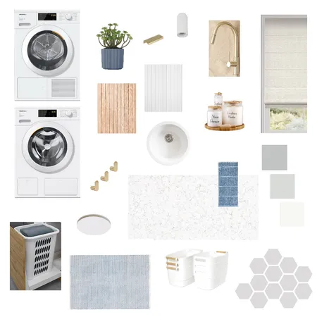 Laundry Draft Interior Design Mood Board by WendyJB on Style Sourcebook